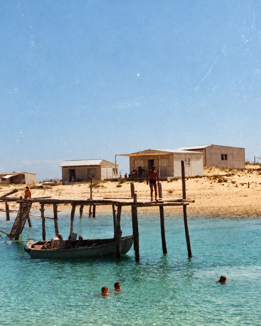 Um verão antigo na praia da Fuseta